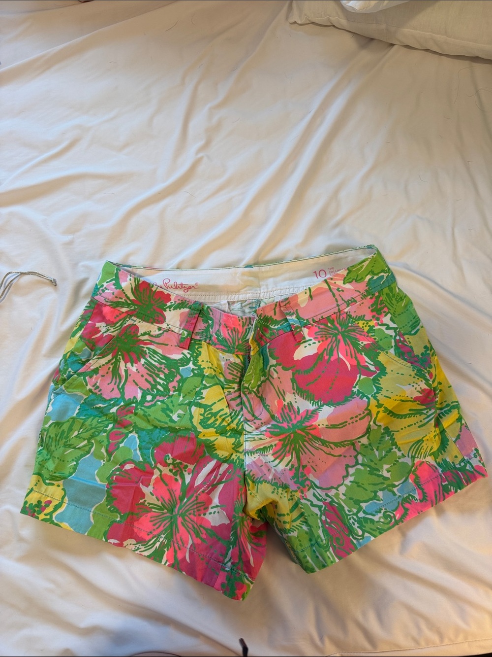 Lilly Pulitzer Callahan Shorts Hibiscus